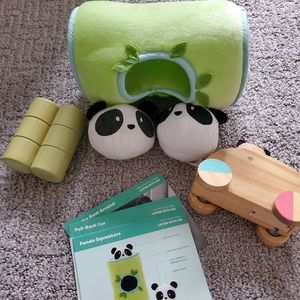 Kiwico Panda Crate Listen With Me